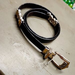 Brighton Reversible Blk/Brn 1" Wide Belt Size M/32"
